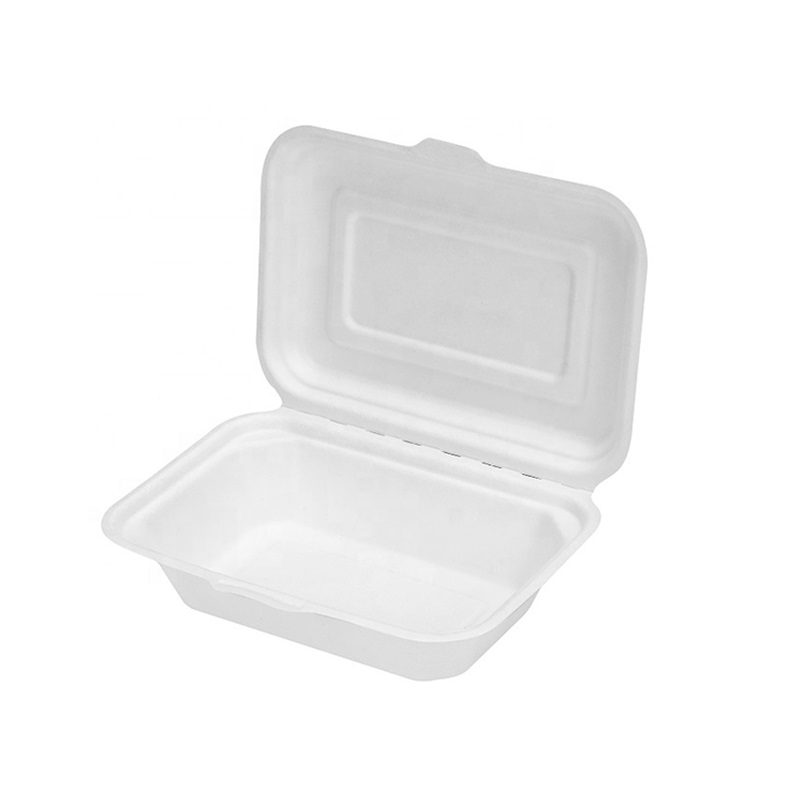 Wholesale Compostable 8 Inch Sugarcane Takeout Food Container from China  manufacturer - Sumkoka
